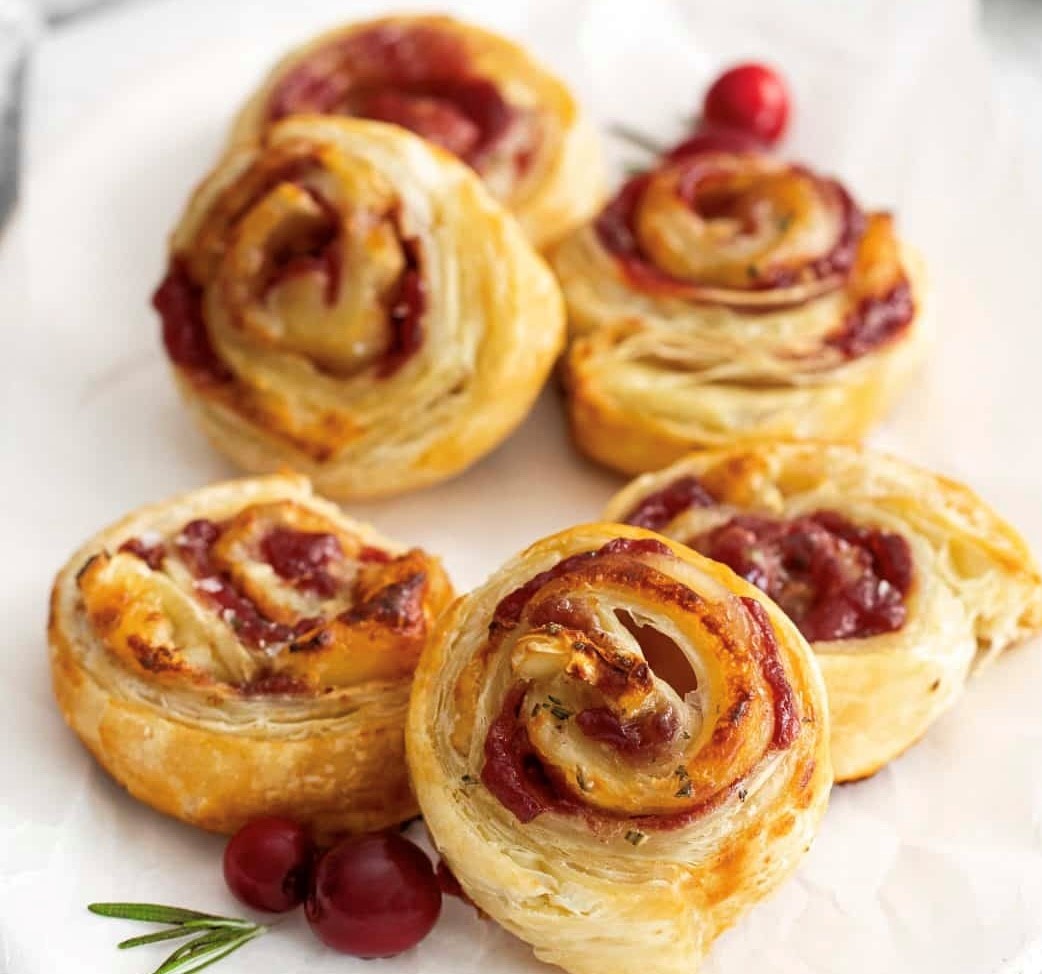 Pinwheels · Brie & Cranberry